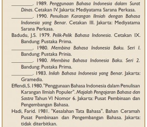 Cara Membuat Daftar Pustaka Sesuai Aturan Tata Bahasa 