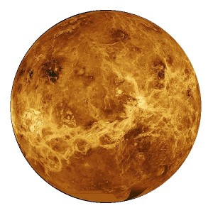 Gambar: Planet Venus, planet terdekat dari matahari (Foto: www.mercurian.nl)