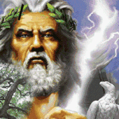 Dewa Zeus merupakan dewa petir sekaligus dewa tertinggi di kepercayaan Bangsa Yunani Kuno 