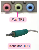 Port dan konektor TRS