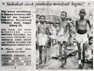 Pelanggaran Hak Asasi Manusia di Indonesia banyak dilakukan oleh penjajah Jepang dan Belanda
