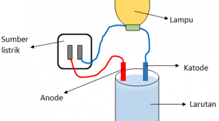 Cara menguji larutan elektrolit dan non elektrolit