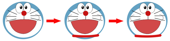 membuat kalung lonceng doraemon