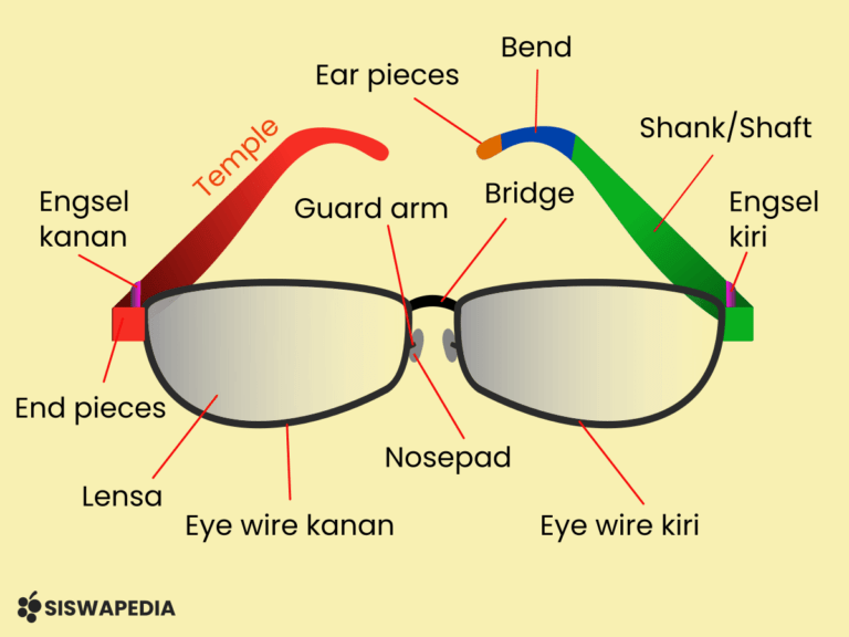 bagian-bagian kacamata